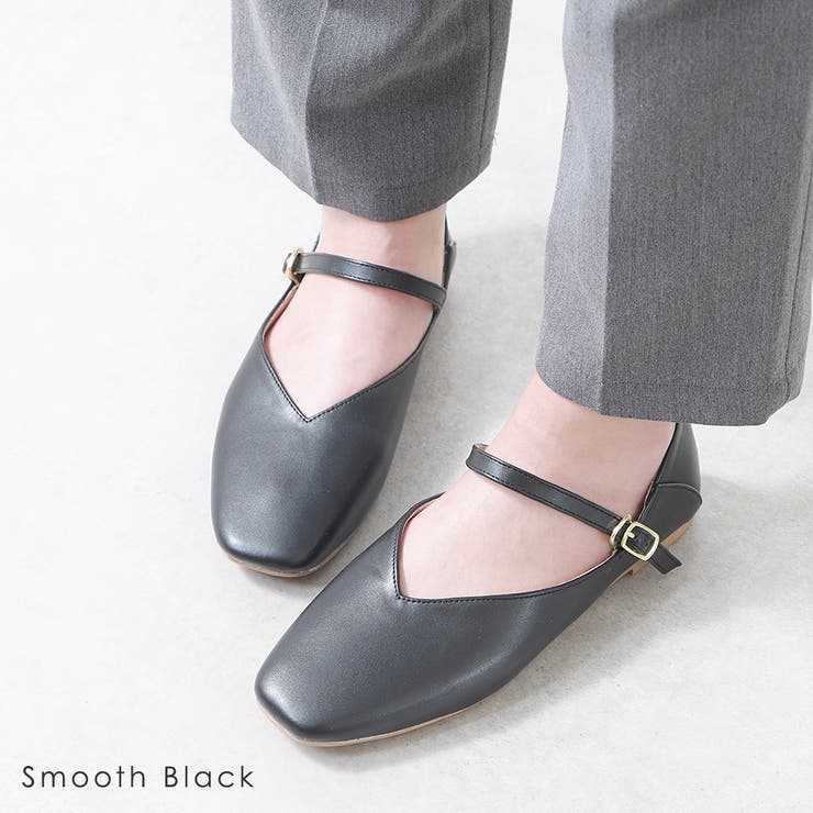 パンプス フラットシューズ ストラップ | shop kilakila | 詳細画像15 