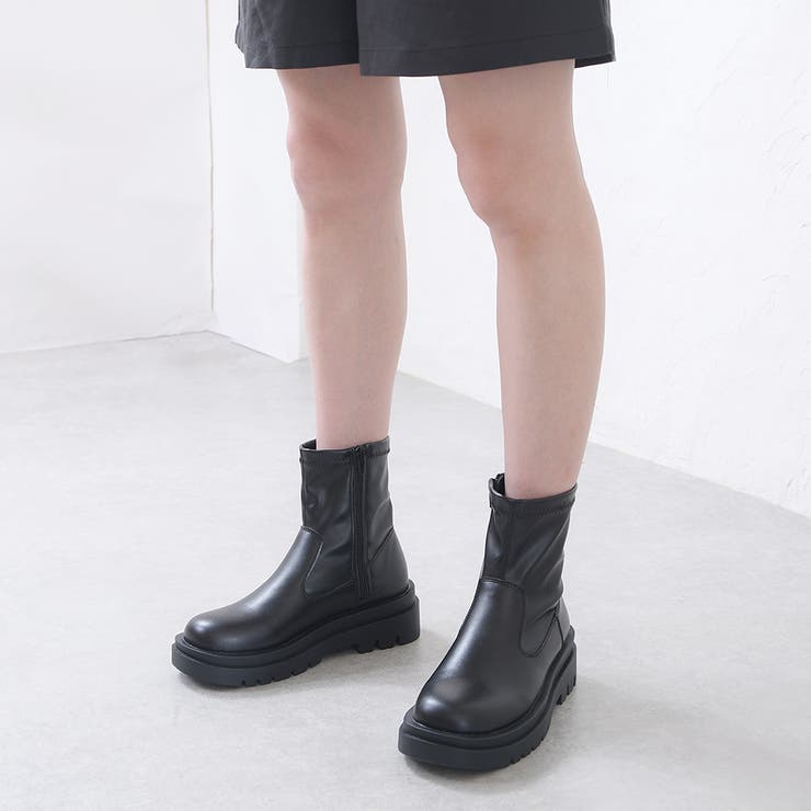 ショートブーツ レディース 厚底[品番：KLAS0003285]｜shop  kilakila（ショップキラキラ）のレディースファッション通販｜SHOPLIST（ショップリスト）