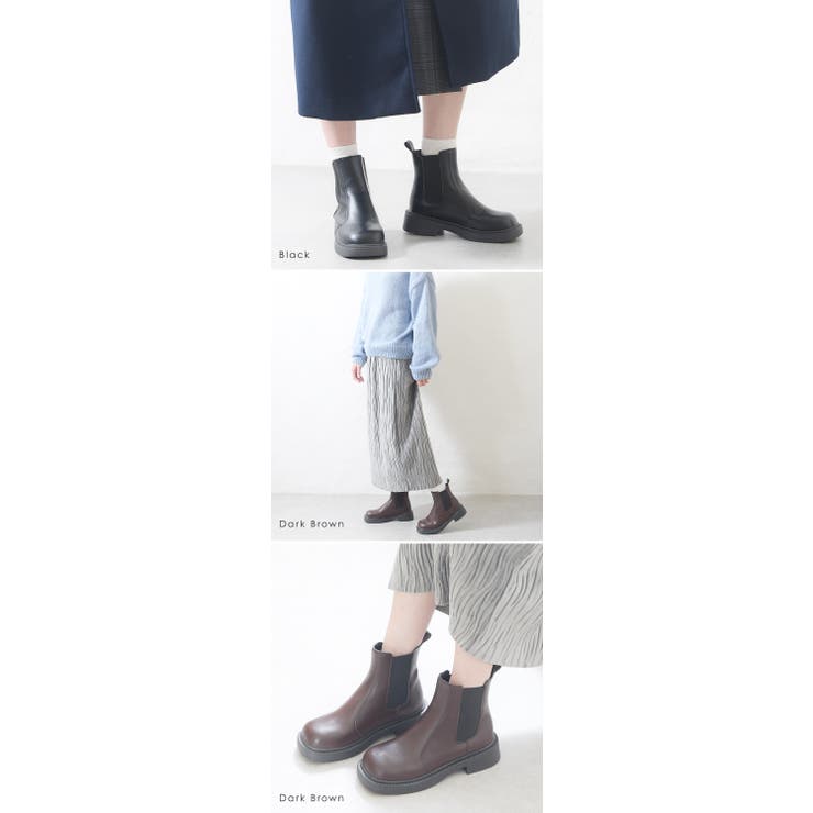 ショートブーツ レディース 厚底 | shop kilakila | 詳細画像10 