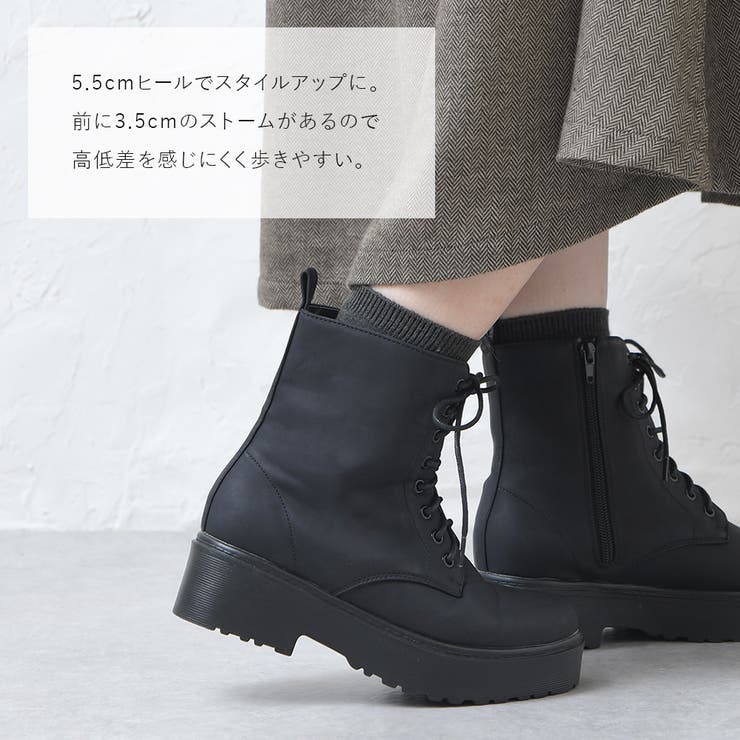 ショートブーツ レディース ローヒール | shop kilakila | 詳細画像6 