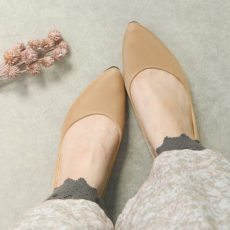 ベージュ | パンプス 痛くない ローヒール | shop kilakila