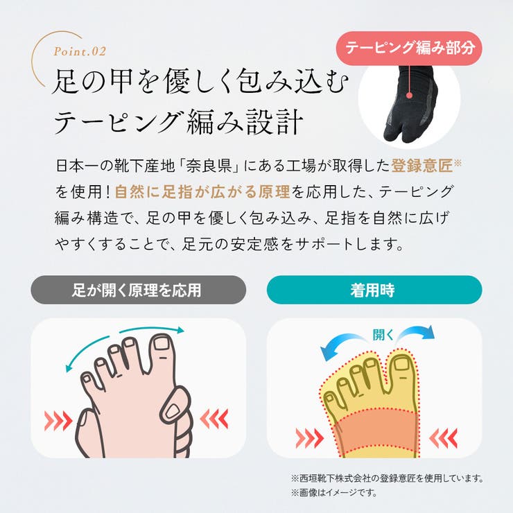 外反母趾 靴下 レディース | shop kilakila | 詳細画像9 