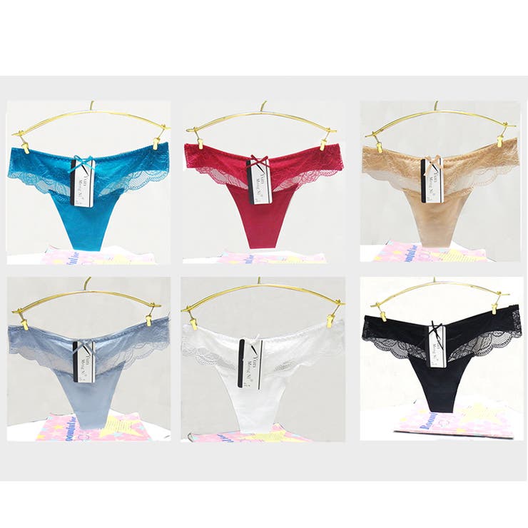 SALE★ ★ショーツ６枚 セール】6枚セット ハイウエストサテンショーツ（ショーツ