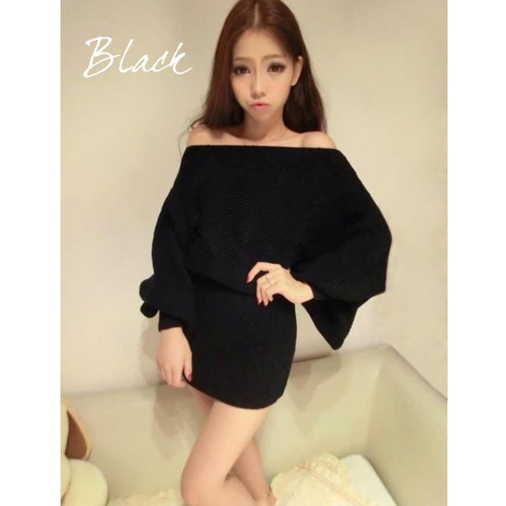 冬新作 オフショルダーワンピース ドルマン 品番 Jp Lovers ラバーズ のレディースファッション通販 Shoplist ショップリスト