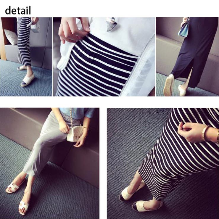 カットソー生地ロングタイトスカート ロング丈 | ShopNikoNiko | 詳細画像6 