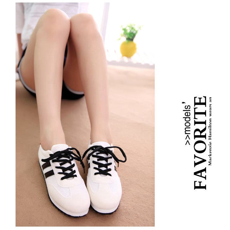 ♡ニコニコ　スニーカー、パンプスセット♡ 再入荷】【WEB限定デザイン】プレーンスニーカーパンプス/643150