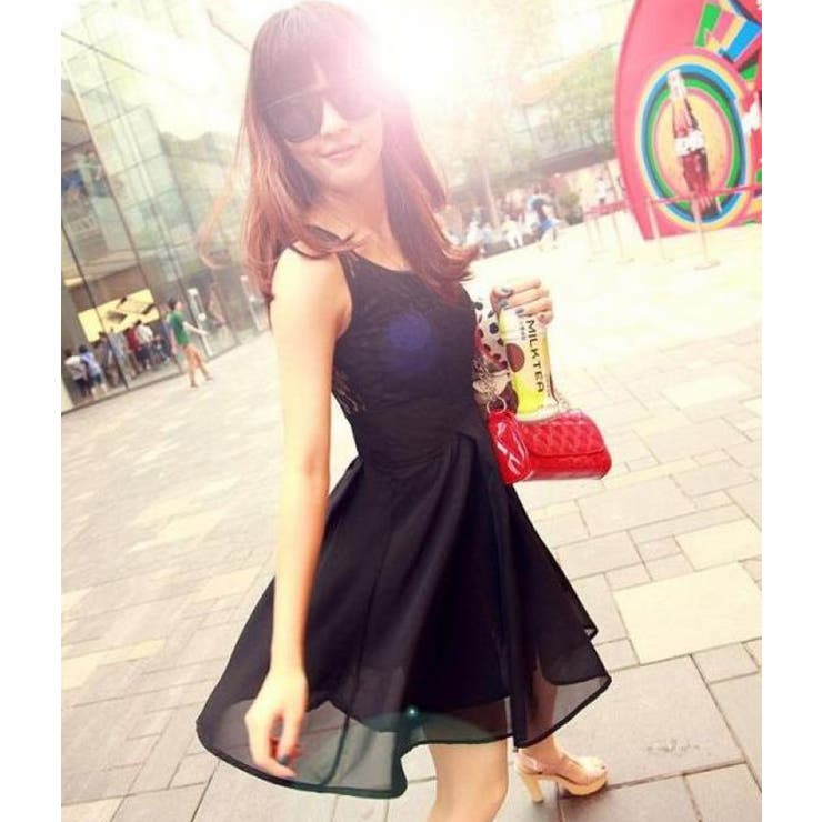 ニコニコ☆未使用☆ レオナール シースルー袖 ワンピース 40 □未