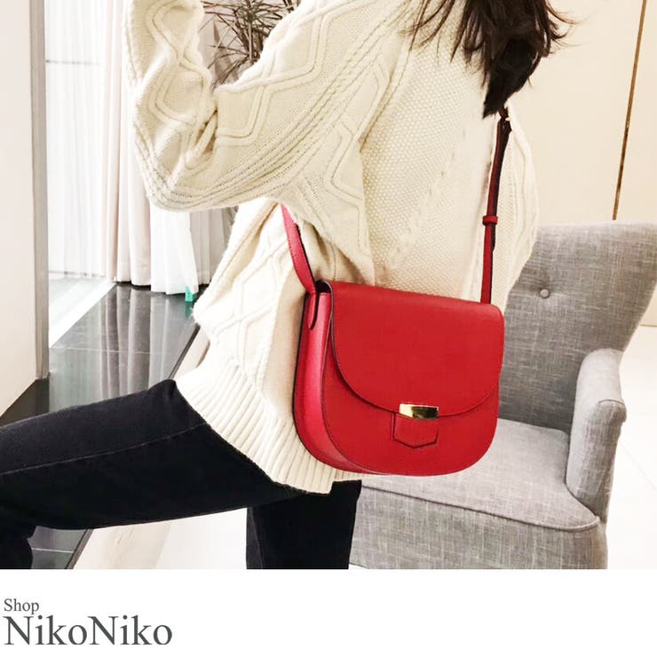 冬新作 ラウンドショルダーバッグ バッグ | ShopNikoNiko | 詳細画像1 