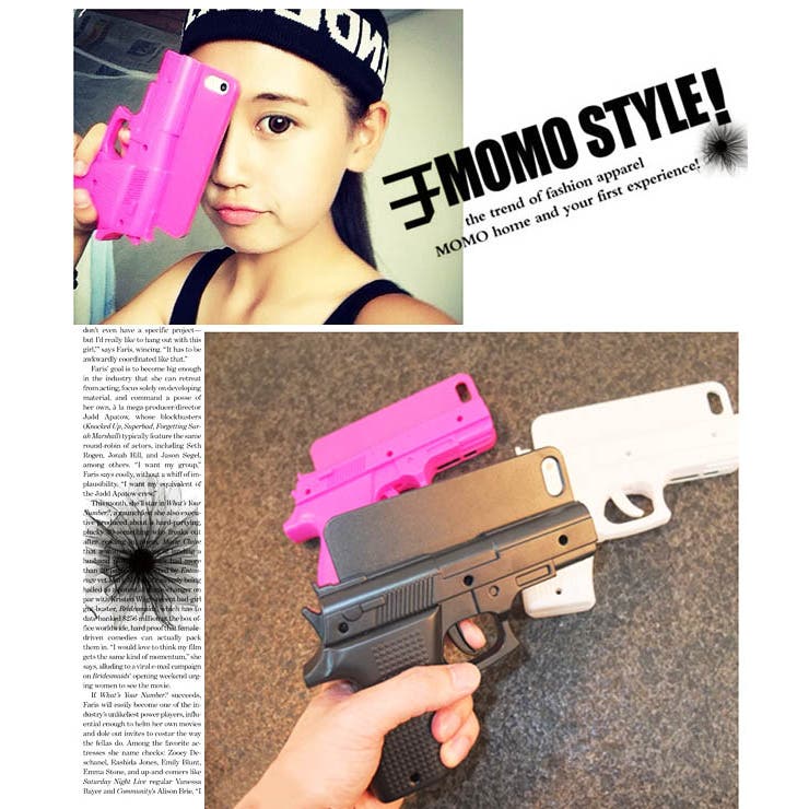 夏新作 ピストル型 アイフォンケース 品番 Mg Shopnikoniko ショップニコニコ のレディースファッション通販 Shoplist ショップリスト