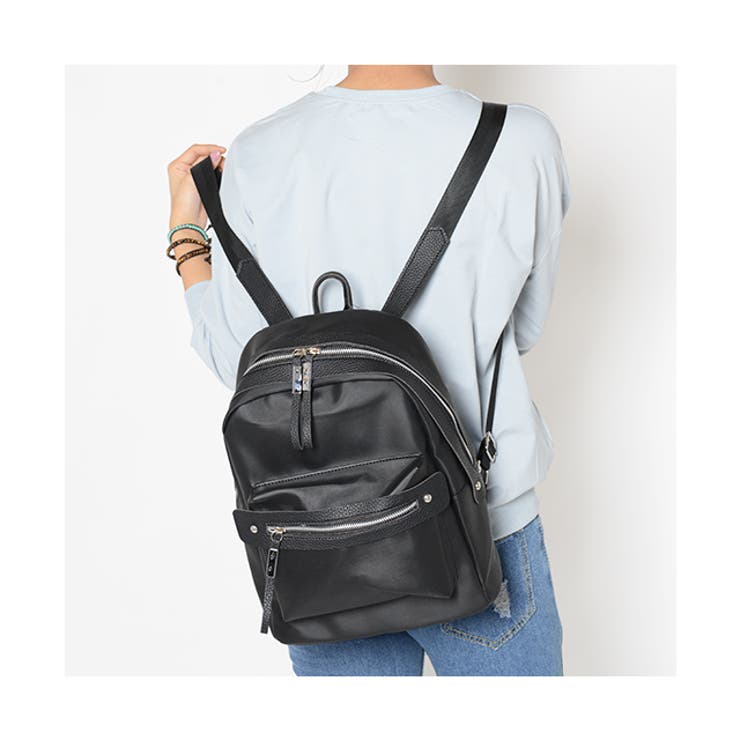 冬新作 ナイロンZIPリュック バッグ | ShopNikoNiko | 詳細画像6 