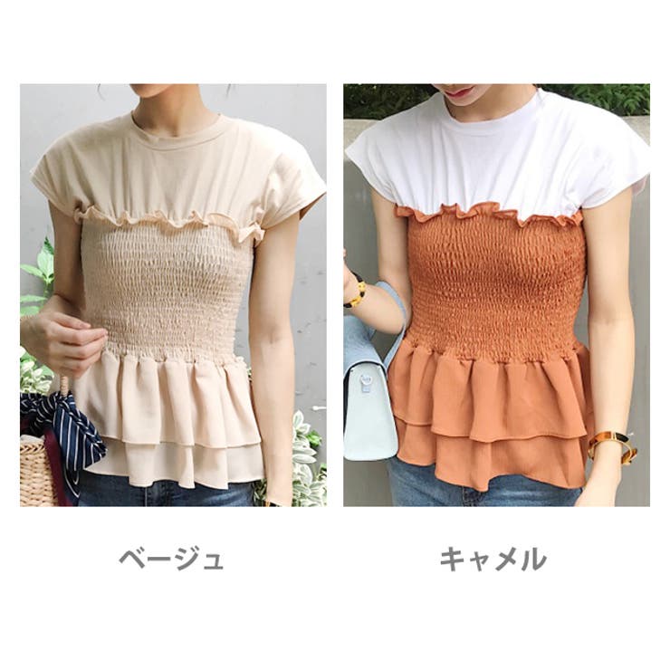 ＊新品・未使用＊【styling】ブラトップレイヤードTシャツ TITTY＆CO. tシャツ レイヤードセーラーT レディース : ZOZOTOWN