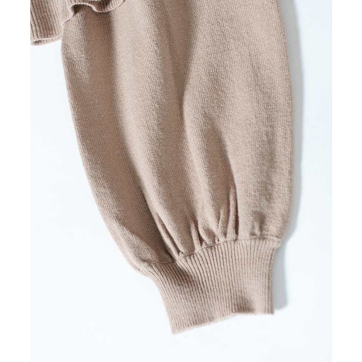 冬新作 フリル袖 ニットトップス | ShopNikoNiko | 詳細画像24 