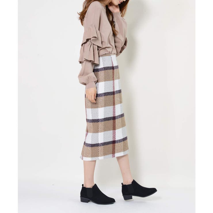 冬新作 フリル袖 ニットトップス | ShopNikoNiko | 詳細画像15 