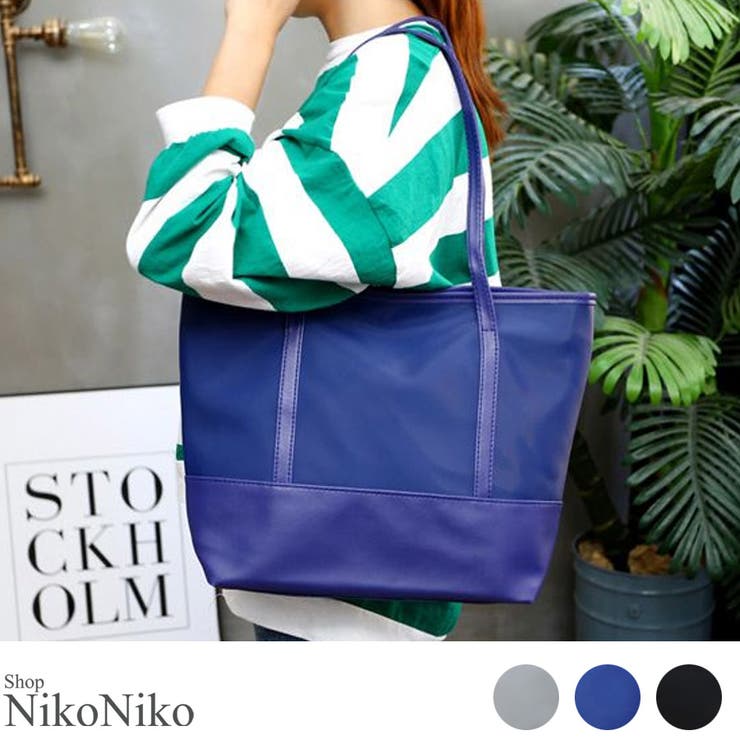 夏新作 ベーシックトートバッグ バッグ | ShopNikoNiko | 詳細画像1 