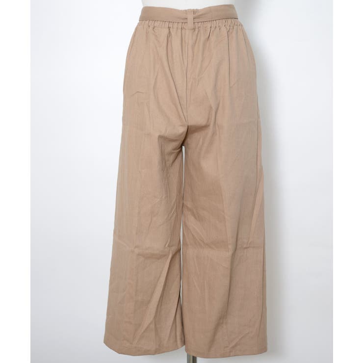 冬新作 ウエストリボンチノパンツ ボトムス | ShopNikoNiko | 詳細画像6 