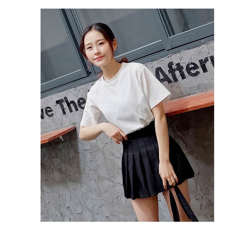 冬新作 ベーシッククルーネックTシャツ ma | ShopNikoNiko | 詳細画像15 