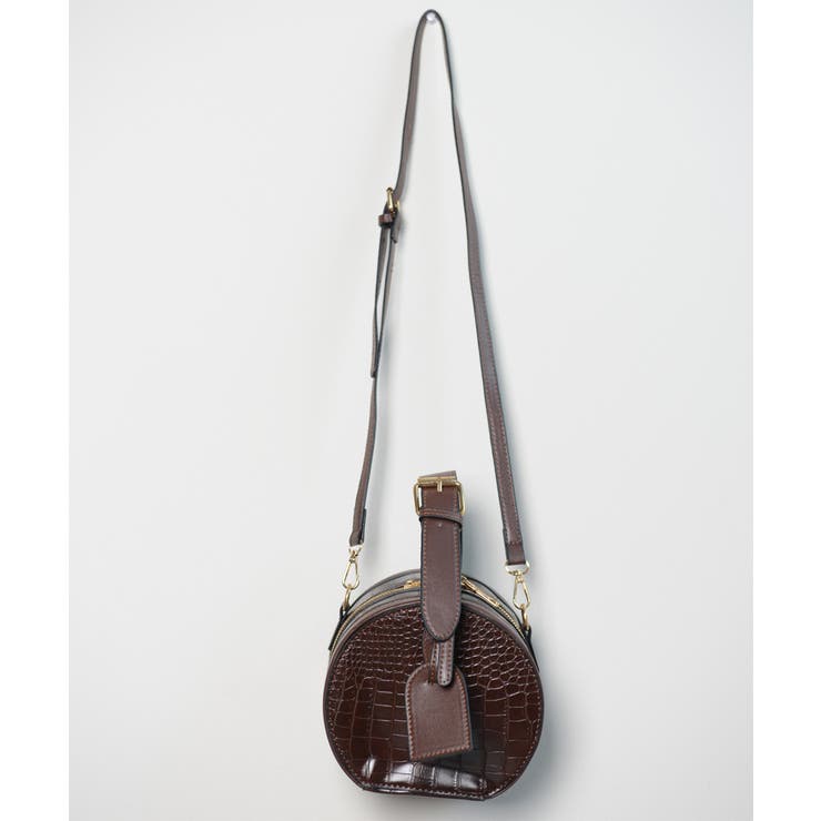 春新作 クロコ調ラウンドバッグ バッグ | ShopNikoNiko | 詳細画像13 