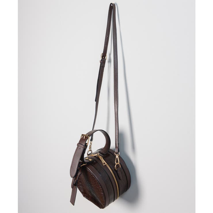 春新作 クロコ調ラウンドバッグ バッグ | ShopNikoNiko | 詳細画像14 