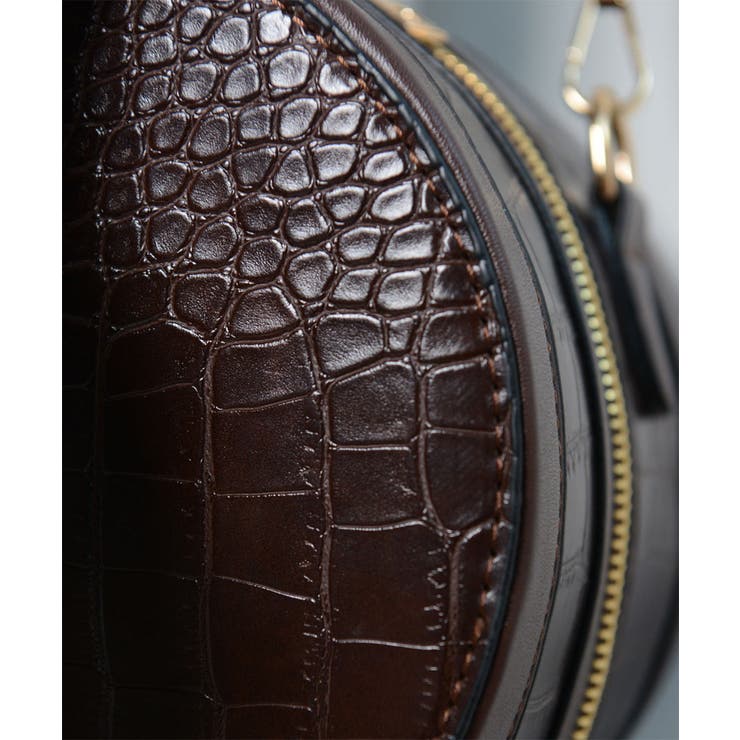 春新作 クロコ調ラウンドバッグ バッグ | ShopNikoNiko | 詳細画像20 