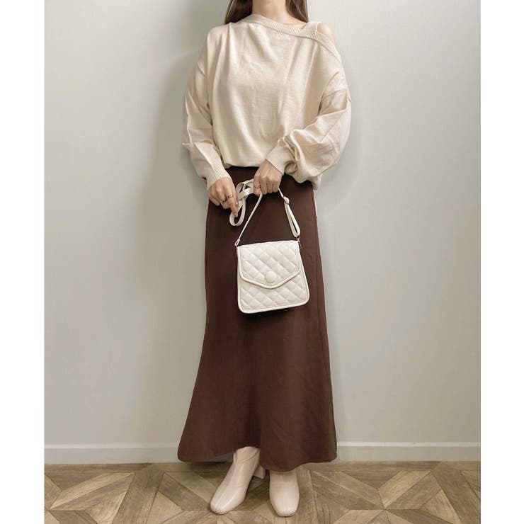 冬新作 ワンショルドッキングチュニック トップス | ShopNikoNiko | 詳細画像11 