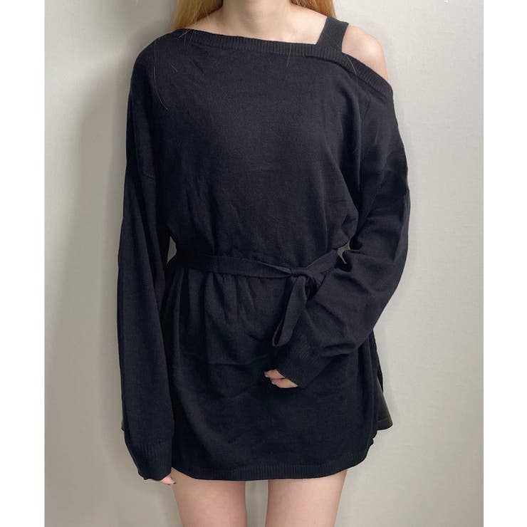 冬新作 ワンショルドッキングチュニック トップス | ShopNikoNiko | 詳細画像14 