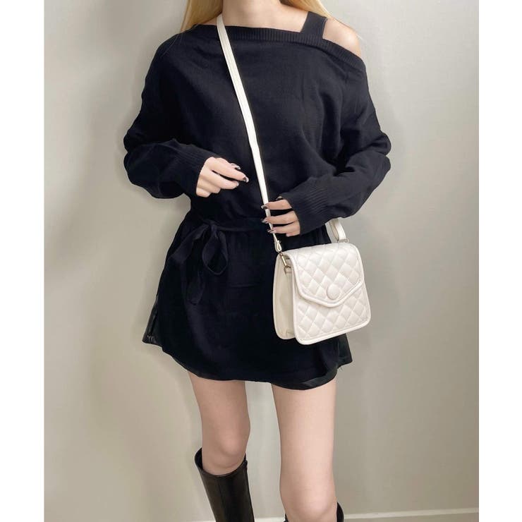 冬新作 ワンショルドッキングチュニック トップス | ShopNikoNiko | 詳細画像18 