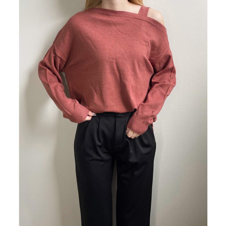 冬新作 ワンショルドッキングチュニック トップス | ShopNikoNiko | 詳細画像20 