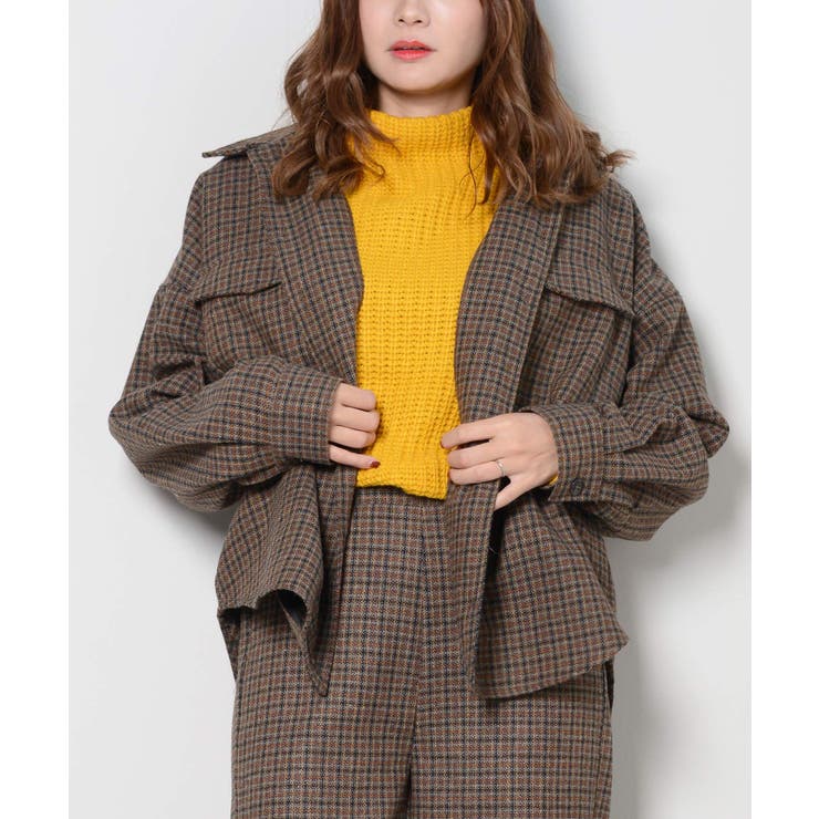 冬新作 ガンクラブチェック ビックシャツ 品番 Mg Shopnikoniko ショップニコニコ のレディースファッション 通販 Shoplist ショップリスト