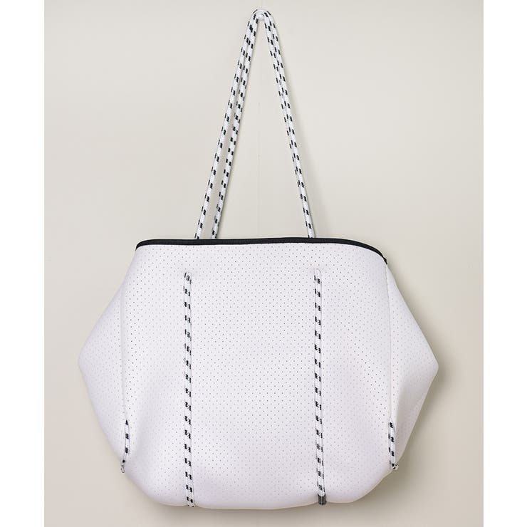 ホワイト | 冬新作 ネオプレントート 鞄 | ShopNikoNiko