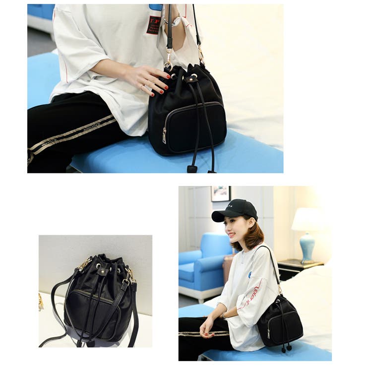 春新作 2way巾着バッグ バッグ[品番：MG000007311]｜ShopNikoNiko