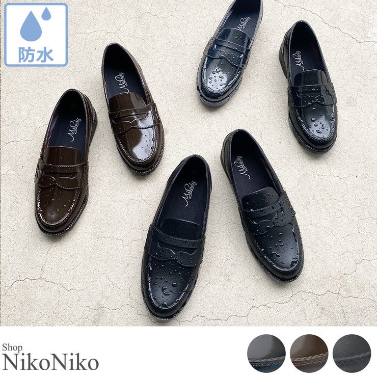 冬新作 レインローファー 靴 | ShopNikoNiko | 詳細画像1 