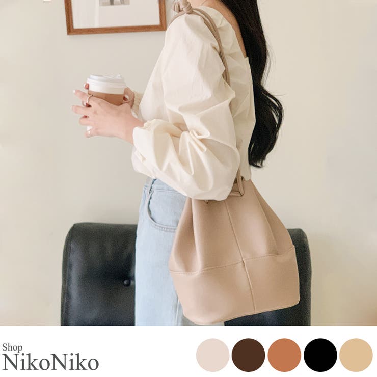 巾着バッグ ショルダー バッグ | ShopNikoNiko | 詳細画像1 