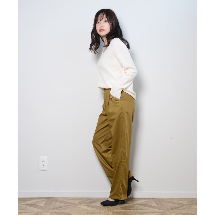 夏新作 ストレートカラーパンツ ストレート | ShopNikoNiko | 詳細画像8 