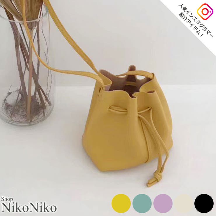 夏新作 ワンショルダー巾着バッグ ma | ShopNikoNiko | 詳細画像1 