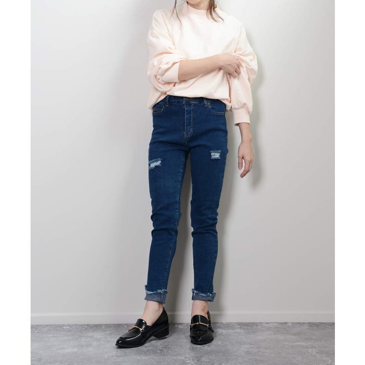 冬新作 裏毛 ハイネックトレーナー | ShopNikoNiko | 詳細画像9 