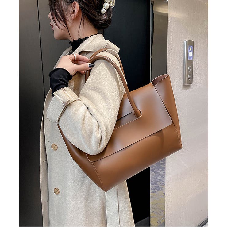 冬新作 フェイクレザー トートバッグ | ShopNikoNiko | 詳細画像13 