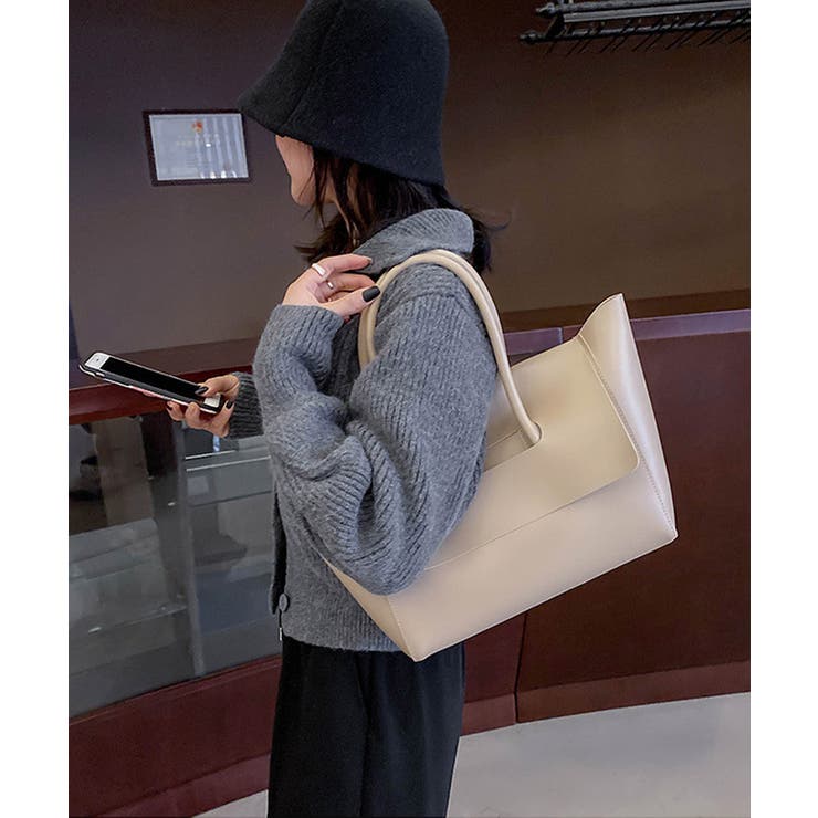 冬新作 フェイクレザー トートバッグ | ShopNikoNiko | 詳細画像21 