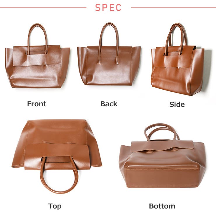 冬新作 フェイクレザー トートバッグ | ShopNikoNiko | 詳細画像34 