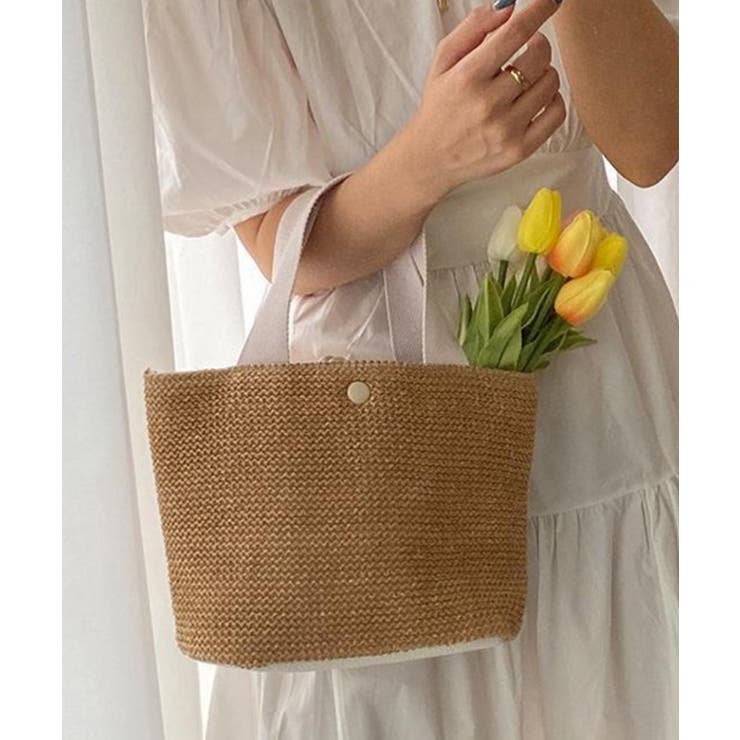 春新作 シンプル かごバッグ 品番 Mg Shopnikoniko ショップニコニコ のレディースファッション通販 Shoplist ショップリスト