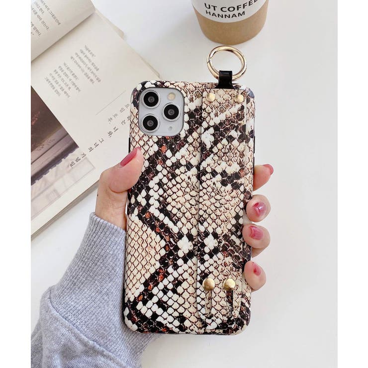 イエロー | 冬新作 パイソン柄 ベルト付き | ShopNikoNiko