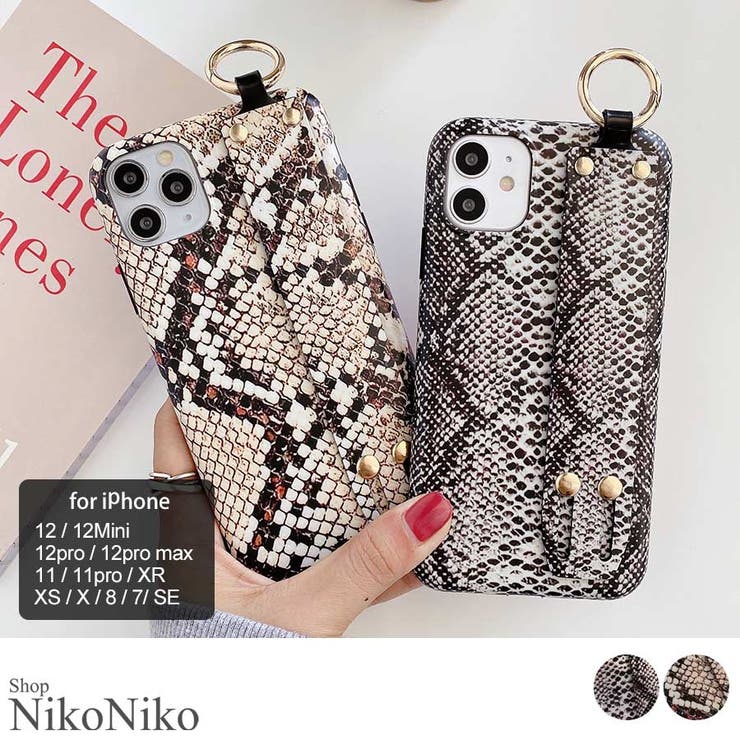 冬新作 パイソン柄 ベルト付き | ShopNikoNiko | 詳細画像1 