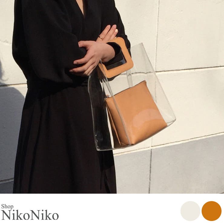 夏新作 スクエアクリアバッグ バッグ | ShopNikoNiko | 詳細画像1 