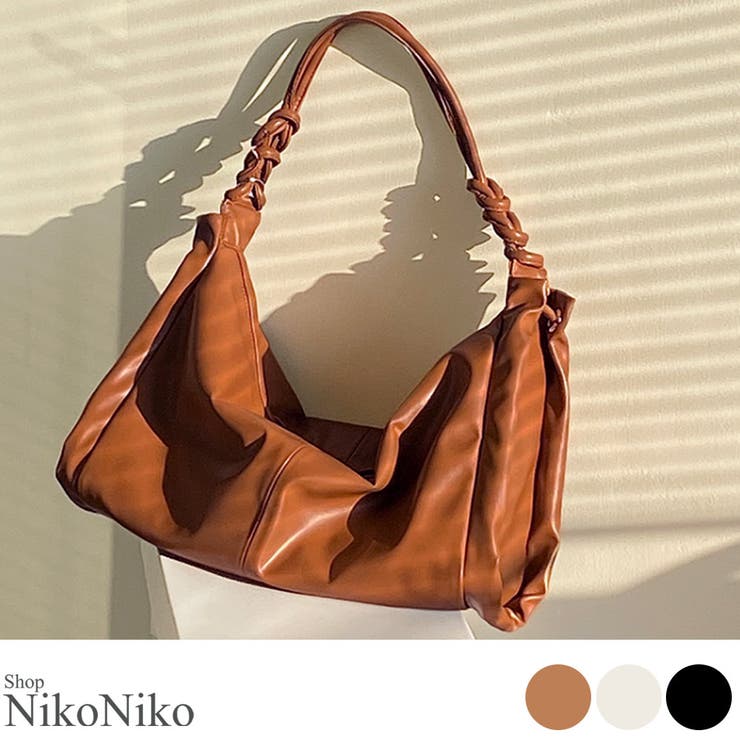 夏新作 ソフトギャザーデザインバッグ バッグ | ShopNikoNiko | 詳細画像1 