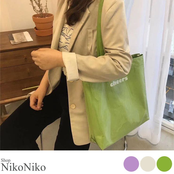 夏新作 ロゴクリアバッグ バッグ | ShopNikoNiko | 詳細画像1 