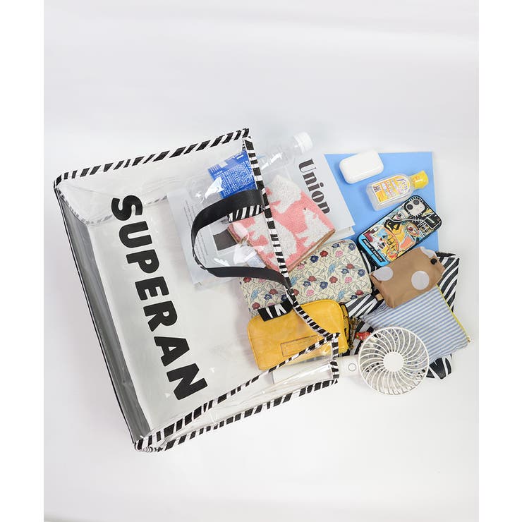 冬新作 ポーチ付き ゼブラ柄クリアバッグ | ShopNikoNiko | 詳細画像26 