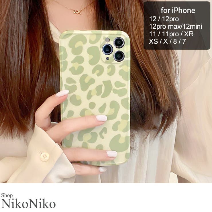 冬新作 レオパード柄 スマホケース | ShopNikoNiko | 詳細画像1 