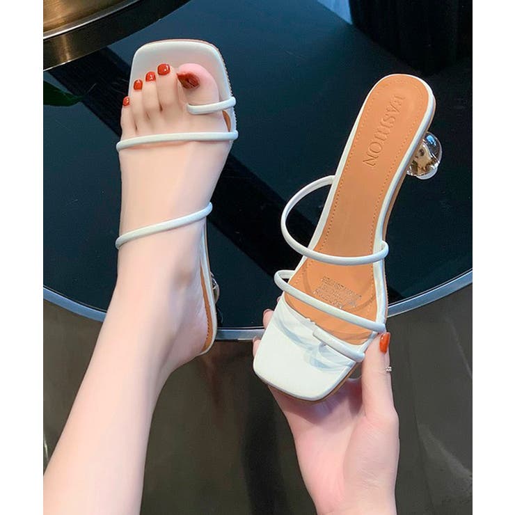 冬新作 クリアヒールサンダル サンダル | ShopNikoNiko | 詳細画像6 