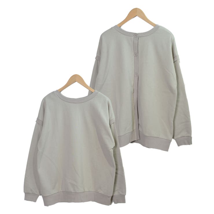 冬新作 2way 裏毛スウェットカーディガン | ShopNikoNiko | 詳細画像15 