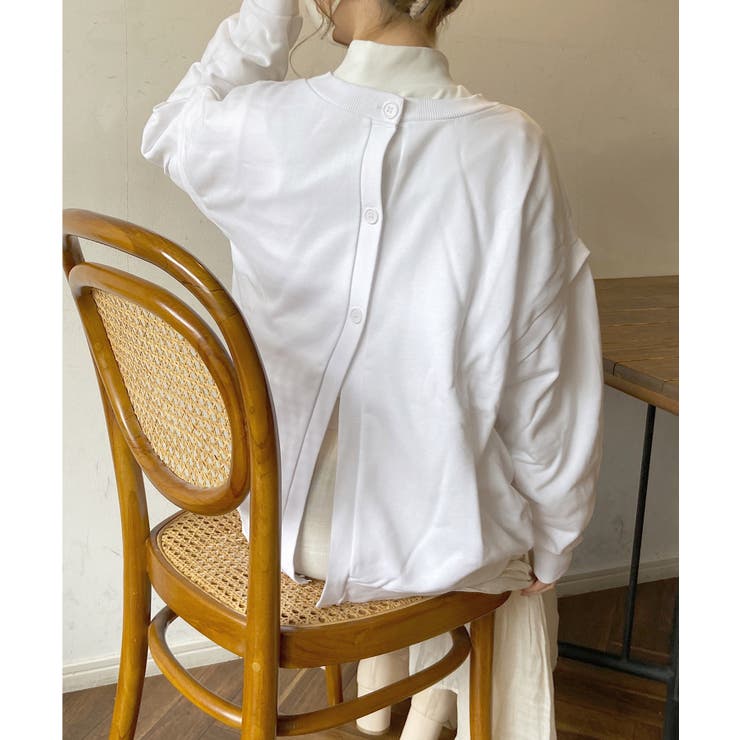 冬新作 2way 裏毛スウェットカーディガン | ShopNikoNiko | 詳細画像5 