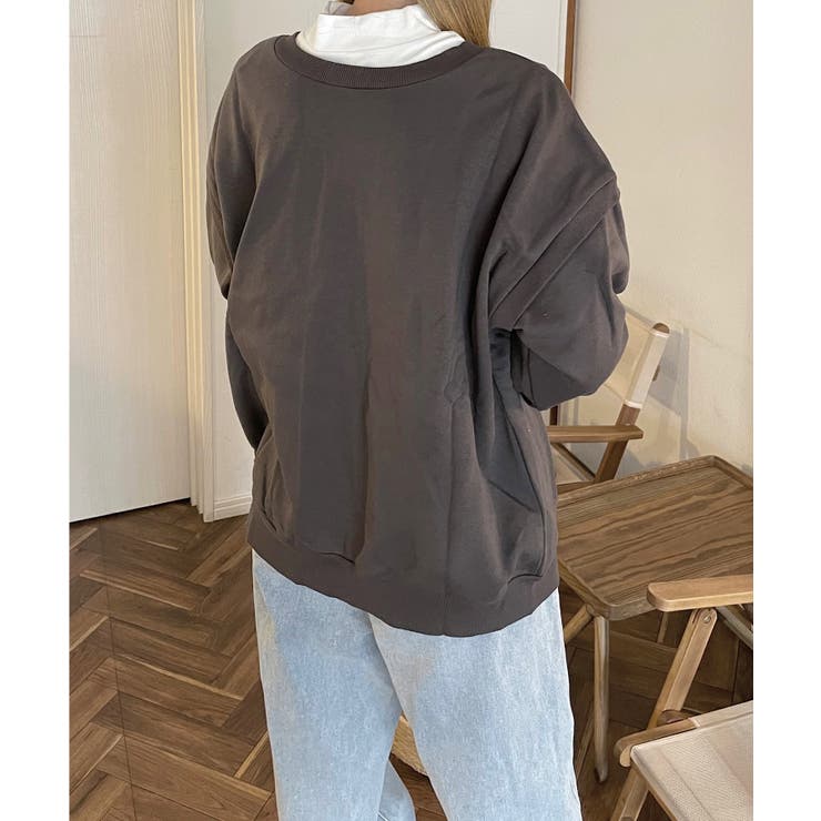 冬新作 2way 裏毛スウェットカーディガン | ShopNikoNiko | 詳細画像14 